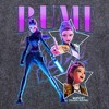 Mens KPop Demon Hunters Rumi Super Star Logo Lightweight Hoodie - 2 of 2