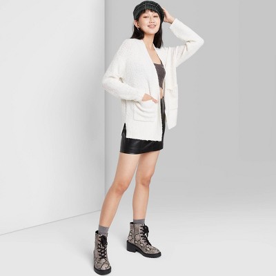 target fuzzy cardigan