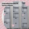 Maximize Corner Space Slimline Floor Cabinet with Drawers and Open Shelves - 4 of 4