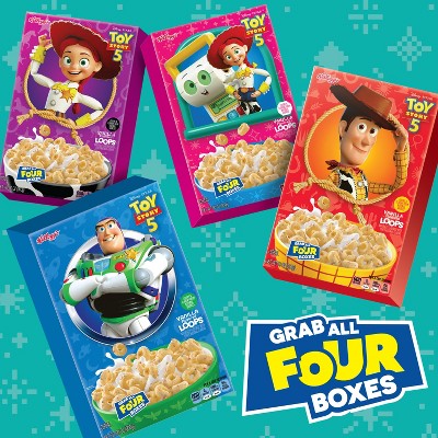 Kellogg's Toy Story Vanilla Loops Breakfast Cereal - 13.2oz