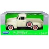 1953 Chevrolet 3100 Pickup Truck Cream 1/24-1/27 Diecast Model Car by Welly - 3 of 3