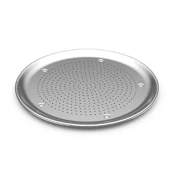 32cm BergHOFF Grey Gem Non-Stick Carbon Steel Perforated Pizza Pan 