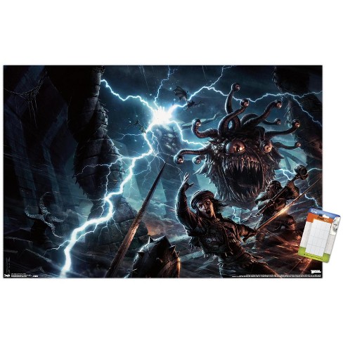 Trends International Dungeons and Dragons - Battle Unframed Wall Poster Prints - image 1 of 4