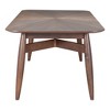 HomeRoots 78" Espresso Solid Wood Dining Table - 4 of 4