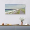 Masterpiece Art Gallery 24" x 48" Coastal Drive by Noah Bay Unframed Wall Canvas: Modern Landscape Artwork, Horizontal Orientation - image 4 of 4