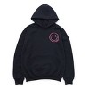 S.W.Smiley Embroidered Smiley Face Outline - Women's Graphic Hoodie - 2 of 3