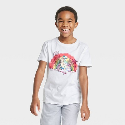 Boys' Short Sleeve Skateboarding Graphic T-shirt - Cat & Jack