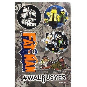 Nerd Block Jay and Silent Bob Sticker Sheet - 1 of 1