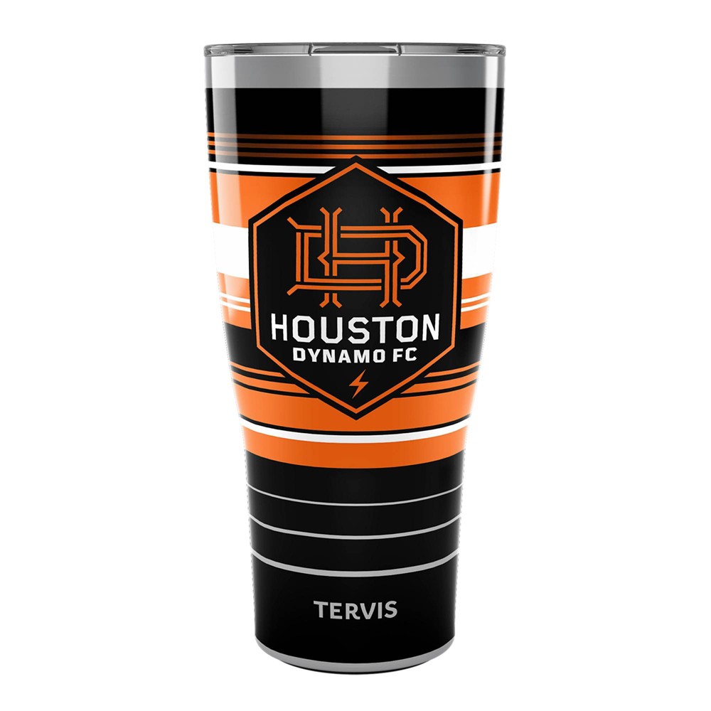 Photos - Glass MLS Houston Dynamo 30oz Hype Stripe Stainless Steel Tumbler 