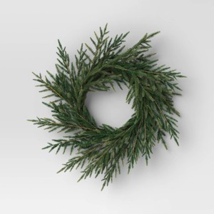 24" Christmas Unlit Mixed Norfolk Wreath - Wondershop™ - 1 of 3