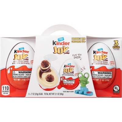 kinder egg 3 pack