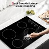 GASLAND Pro CH77BS 30 Inches 4 Burners Built-in Ceramic Electric Cooktop, ETL, 240 V 6000 W, Knob Control - 3 of 4
