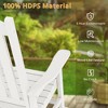 Arceso Outdoor Rocking Chairs Set, 1 Chairs & 1 Table HDPS Poly Rocking Chair, All Weather Resistant, Heavy Duty Rocker Chair For Patio, Lawn, Garden - 3 of 4