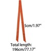 Allegra K Women's Skinny Solid Color Long Scarves Neckerchief 77.17" X1.97" - 2 of 4