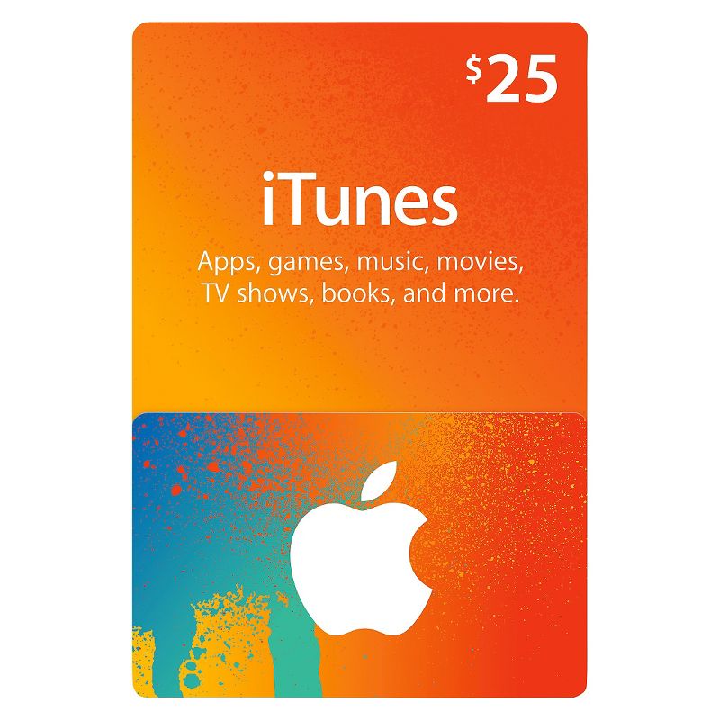 $25 iTunes Gift Card, 1 of 2