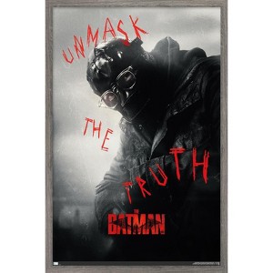 Trends International DC Comics Movie The Batman - Edward Nashton A.K.A. The Riddler One Sheet Framed Wall Poster Prints - 1 of 4