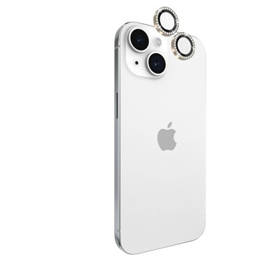 Kate Spade New York Apple iPhone 14/iPhone 14 Plus Aluminum Ring Lens Protector - Stone Gold