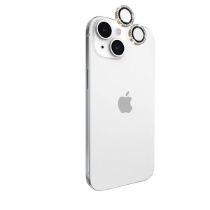 Kate Spade New York Apple iPhone 14/iPhone 14 Plus Aluminum Ring Lens Protector - Stone Gold - 1 of 4