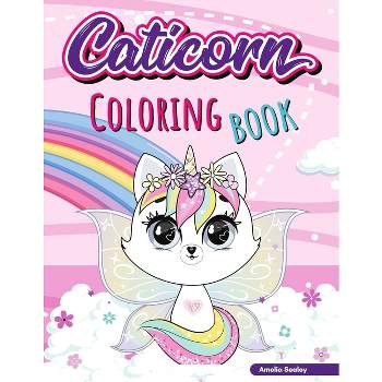 My Big Book Of Cute Coloring - (jumbo 224-page Coloring Book) By