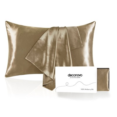 Deconovo 100% Mulberry Silk Pillowcase – 22 Momme
