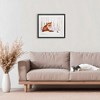 Stupell Industries Meeting of Fox And Sparrow Framed Print Under Glass Art - 3 of 4