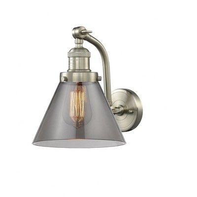 Cone - 1 Light Wall Sconce In Industrial Style-11.5 Inches Tall and 8 Inches Wide