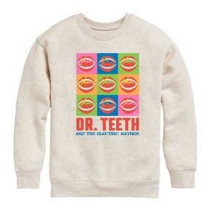 Boys' - Disney - Dr. Teeth & The Electric Mayhem Tour Graphic Long Sleeve Fleece Sweatshirt - 1 of 4
