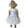 Doll Clothes Superstore Handmade Floral Dress with Scarf for 18" Girl Dolls - 2 of 4