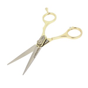 Unique Bargains Stainless Steel Hair Beauty Scissors Silver Tone 6.4 Inch 1 Pc - 1 of 4