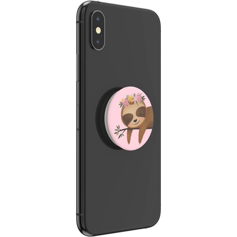 PopSockets PopGrip Cell Phone Grip &#38; Stand - Sweet Sloth, 5 of 7
