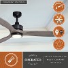 VAXCEL Curtiss 52-in. Contemporary Indoor Outdoor Propeller Ceiling Fan with Wood Blades, Integrated LED Light Kit and Remote - 2 of 4