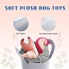 Nocciola 10 PCS Seafood Boil Dog Toy Set with a Pot,Christmas gift,Squeaky Crinkle Plush Puppy Toy,Interactive Toys,Hide Toys for Small to Medium Dogs - 2 of 4