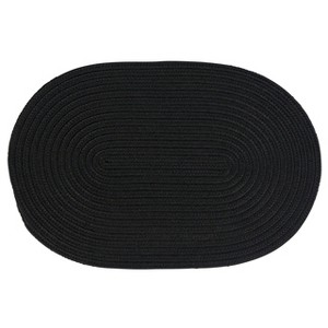 Colonial Mills Boca Doormats - Black 18" x 30" - 1 of 1