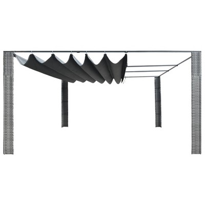 vidaXL Gazebo Grey and Anthracite