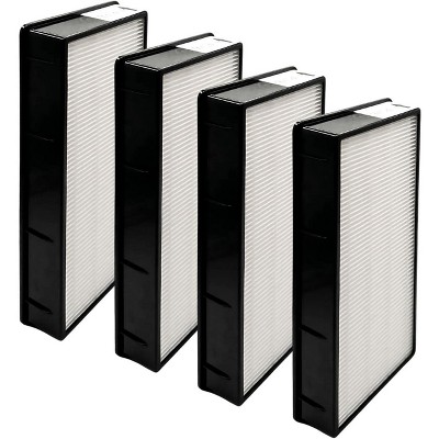 Nispira 1183900 True HEPA Filter Replacement for Whirlpool Air Purifier Model APT30010M, APT40010R, APT42010M, APT50010M and APMT2001M, 4 Packs