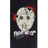 Friday The 13th Men's Jason Voorhees Hockey Mask Loungewear Pajama Pants Black - 3 of 3