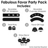 Big Dot of Happiness Graduation Cheers - Graduation Party Favors and Cupcake Kit - Fabulous Favor Party Pack - 100 Pieces - 2 of 4