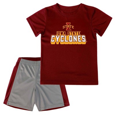 NCAA Iowa State Cyclones Toddler Boys' T-Shirt and Shorts Set