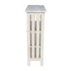 Wood Mission 36 inches 3 Shelf Bookcase in Unfinished Brown - International Concepts - 3 of 4
