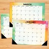 Willow Creek Press 17"x12" 2026 Rainbow Gradient Small Monthly Deskpad - 2 of 4