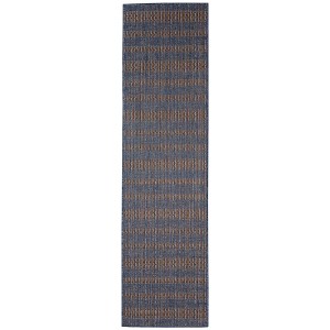 Liora Manne Avena  Indoor/Outdoor Rug  Denim.. - 1 of 4