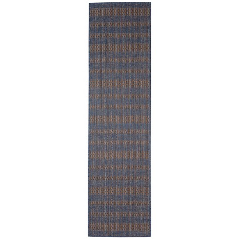 Liora Manne Avena  Indoor/Outdoor Rug  Denim.. - image 1 of 4