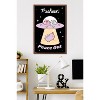Trends International Pusheen: Pastel Pusheens - Peace Out UFO Framed Wall Poster Prints - 2 of 4
