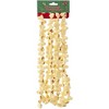 Kurt Adler Christmas Decorations Plastic Garland, Strung Popcorn, 9ft - 3 of 3