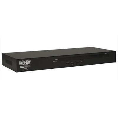 Tripp Lite 4-Port 1U Rack-Mount USB/PS2 KVM Switch with On-Screen Display