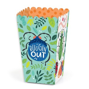 Big Dot of Happiness Buggin' Out - Bugs Birthday Party Favor Popcorn Treat Boxes - Set of 12 - 1 of 4