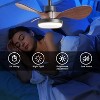 YUHAO Smart 6-speed Modern and Contemporary Ceiling Fan with Light,3 ABS Blades ,Works with Alexa and Google Assistant - 4 of 4