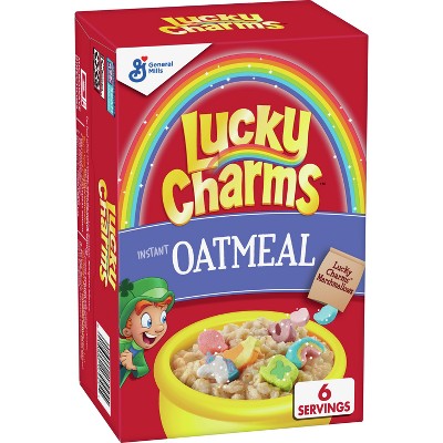 Lucky Charms Instant Oatmeal - 6ct