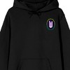 Wicked Part One No One Mourns The Wicked Women’s Long Sleeve Hooded Sweatshirt - 2 of 4
