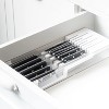OU In Drawer Knife Organizer, Compact Knife Holder, Utensil Storage Drawer Insert, Kitchen Organizer, Hand Wash - 2 of 4
